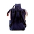 Bolsa Mochila Maternidade Mamãe Bebê Multifunção Azul com Rosa (6817) - Vem3B