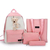 Kit Mochila Ursinho 4 em 1 Multifuncional Impermeável Necessaire Estojo Bolsa M - comprar online