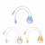 Aspirador Nasal Bebê Infantil Meleca E Catarro Higiene Cor:Rosa (E8.04.04-Rosa) - comprar online