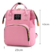 Mochila Maternidade Bolsa Bebe Impermeável Menina Menino (03.03.07 - Mochila Maternidade)