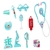 Kit Médico Infantil com 10 Peças – Estilo Profissional e Divertido