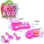 Cozinha Infantil Completa Rosa – Fogão, Panelas e Acessórios Inclusos - Vem3B