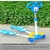 Patinete Azul com 4 Rodas para Crianças – Estável, Leve e Ajustável - Vem3B