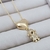 Colar com Pingente Coração Filha - Banhado a Ouro