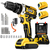 Parafusadeira/Furadeira 48V com 2 Baterias + Maleta e Kit de Acessórios Completo - comprar online