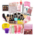 Kit Completo Maquiagem Melhores Marcas Com Gloss e Base na internet