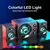 Soundbar Bluetooth Vikefon 3D Estéreo com LED – Áudio Surround para TV e Home Theater na internet