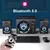 Soundbar Bluetooth Vikefon 3D Estéreo com LED – Áudio Surround para TV e Home Theater - loja online