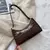 Bolsa Feminina Pequena | Couro PU Textura Croco