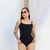Imagem do Body Feminino Alcinha com Forro Anarruga de Algodão Bory Alça Fina