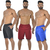 Kit 3 Bermudas masculinas street Fitness para atividade física e academia Garra Sport - comprar online