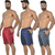 Kit 3 Bermudas masculinas street Fitness para atividade física e academia Garra Sport