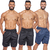 Kit 3 Bermudas masculinas street Fitness para atividade física e academia Garra Sport - Lidra.oficial