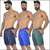 Imagem do Kit 3 Bermudas masculinas street Fitness para atividade física e academia Garra Sport
