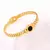 Pulseira de Aço Inoxidável com Titânio Incrustado e Zircão Banhado a Ouro – Clássica, Minimalista e Perfeita para o Uso Diário