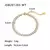 Pulseira Maximalista Uworld com Zircônias Cúbicas Cravejadas – Aço Inoxidável à Prova d’Água, Brilho Incrível - comprar online