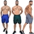 Kit 3 Bermudas masculinas street Fitness para atividade física e academia Garra Sport - Lidra.oficial