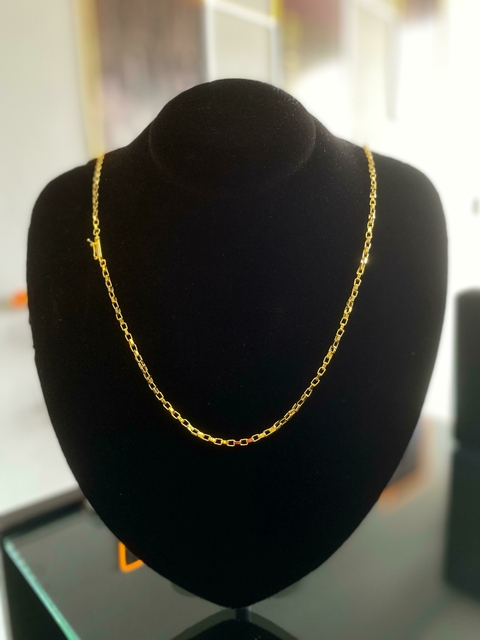 Corrente Veneziana 2mm Banhada Ouro 18k - comprar online