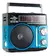 Radio Caixa de Som Retro (Azul) - comprar online