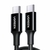 Cabo De Carregamento Ugreen Usb 2.0 Tipo C 5a Macho 1m Preto - comprar online