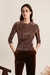 Buzo Transparencia Animal Print - comprar en línea