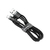 Cabo Rápido USB para Lightning Reforçado em Nylon 2.4A 1 Metro - Baseus Oficial