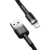 Cabo USB para Lightning Reforçado em Nylon 1.5A 2 Metros - Baseus Oficial