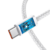 Cabo Rápido USB-C para USB-C Reforçado em Nylon 100W 1 Metro