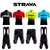 Conjunto De Ciclismo STRAVA