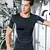Camiseta Masculina Esportiva De Compressão Manga Curta na internet