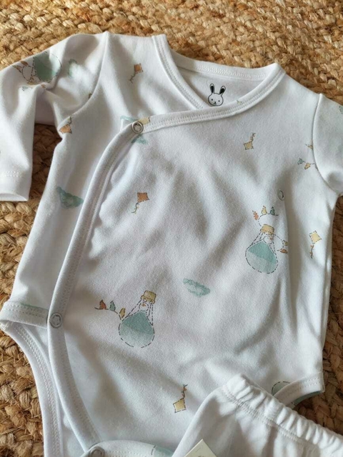 Ajuar body estampa globo