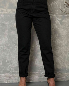 Calça Mom Jeans Preta - comprar online