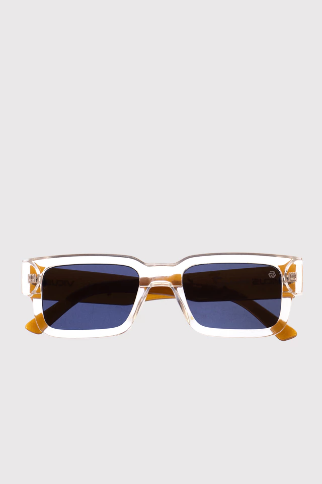 ANTEOJOS DE SOL NARA TRANSPARENTE LENTE AZUL GRIS - comprar online