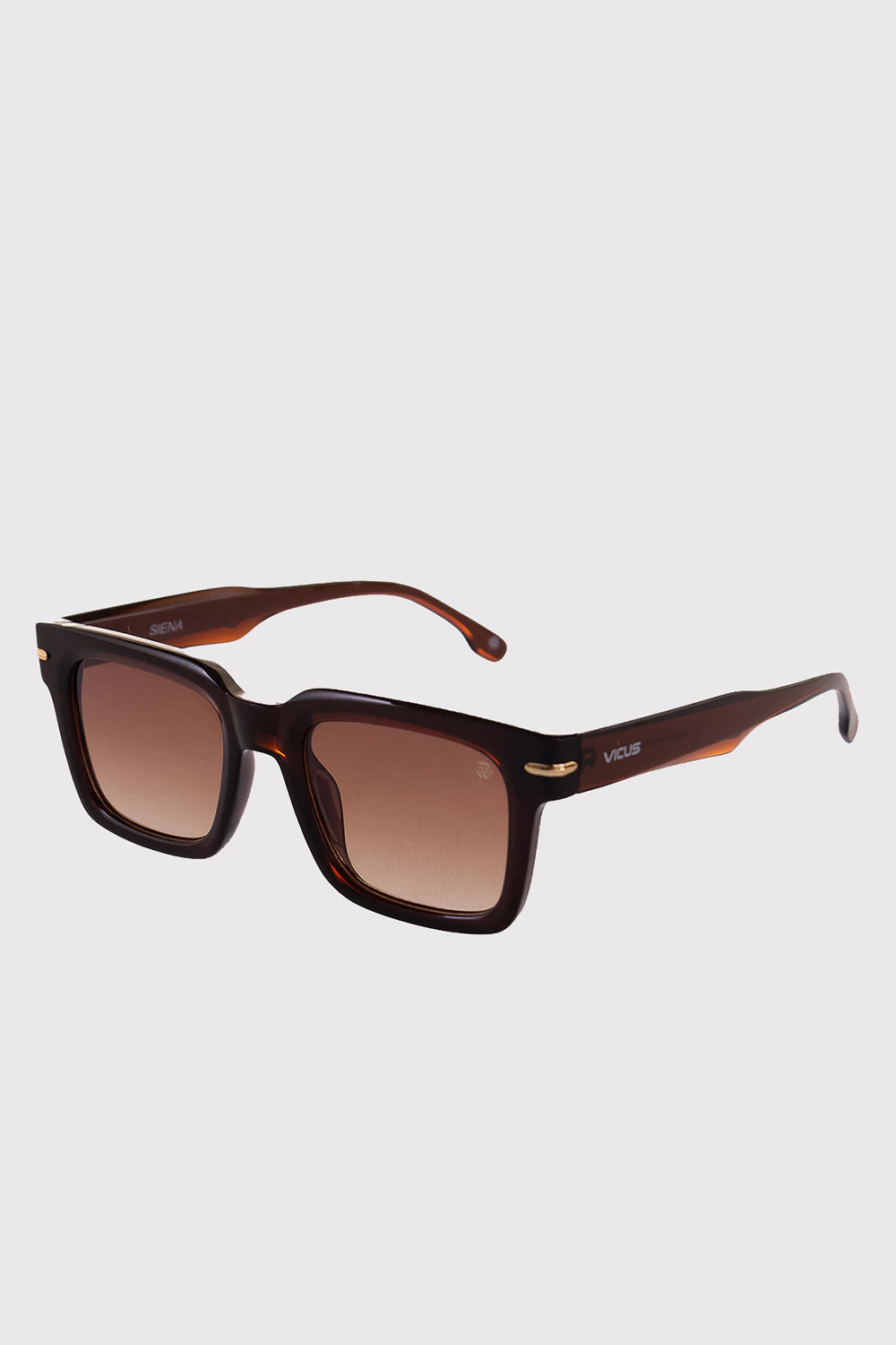 ANTEOJOS DE SOL SIENA MARRÓN BRILLANTE LENTE MARRÓN - comprar online