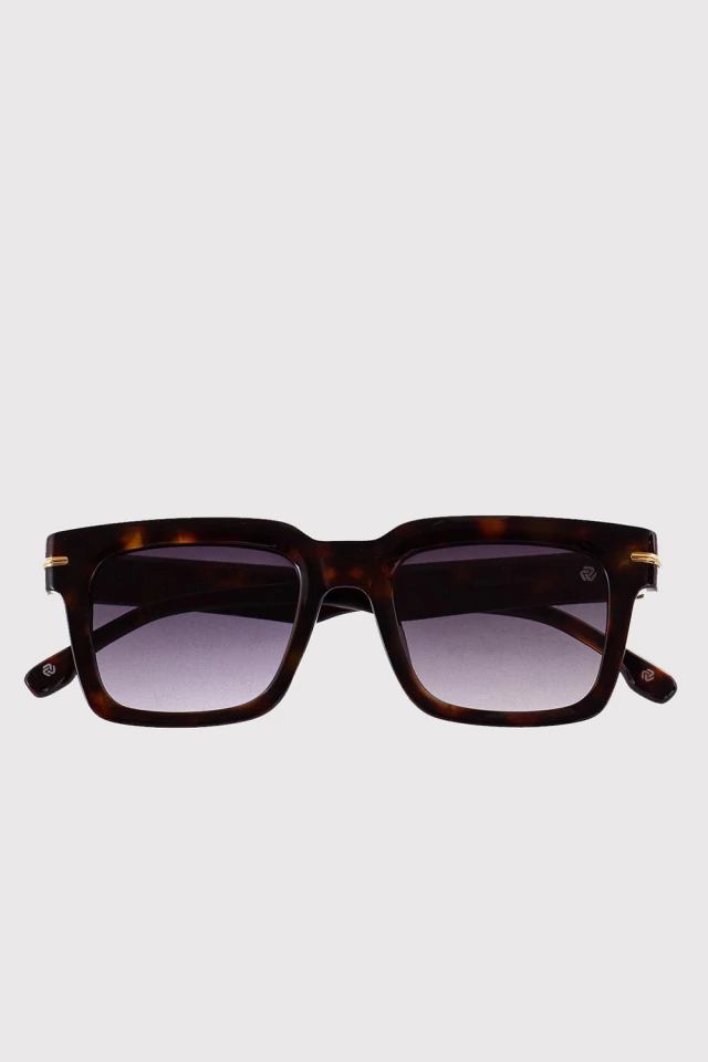 ANTEOJOS DE SOL SIENA MARRÓN LENTE GRIS DEGRADADO - comprar online