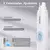 Imagem do Elétrica recarregável Nail Clippers para Pet, Nail Grinders, Carregamento USB, Luz LED, Quiet, Cat Paws, Nail Grooming Suprimentos
