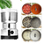 Moedor Triturador De Café Sementes Elétrico Aço Inox Mini 220V na internet