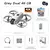 Melhor custo Beneficio - Xiaomi i1pro drone profissional 8k câmera drone 5g wifi fpv uav com tela de con