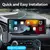 Multimidia Carplay portátil universal para tela do carro, Tela Carplay sem fio Car Stereo - Cermg.ofertas