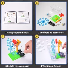Imagem do Kit de Ciência de Robótica STEM 6 em 1, Construir Experimentos Científicos Pr