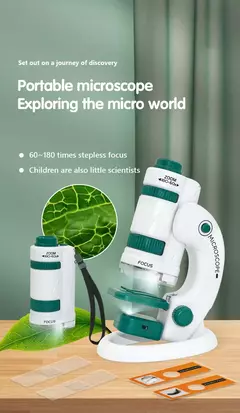 Microscópio Infantil Completo - comprar online