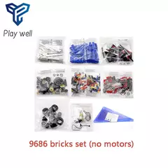 Conjunto de blocos de construção - - Pequeno Inventor
