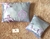Kit Almofada de Sapato e Anel Bordadas - Brasão Padrão - comprar online