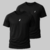 Kit 2 Camisetas Dry Fit Pretas - Doble Eagle - comprar online