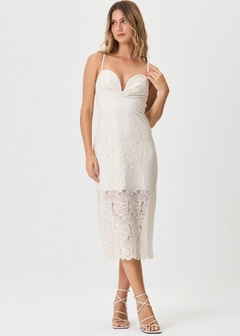 VESTIDO TECIDO MIDI SOLTO