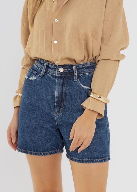 Shorts Jeans Curto