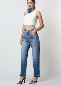 Imagem do CALÇA JEANS RETA FEMININA