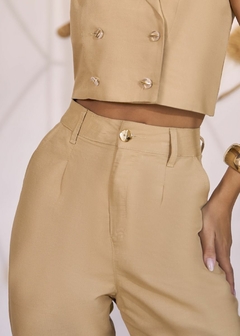 CALÇA LINHO RETA - comprar online