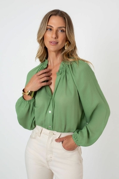 CAMISA VISCOSE SOLTA FEMININA - comprar online