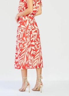 Imagem do SAIA EM CREPE MIDI ESTAMPADA